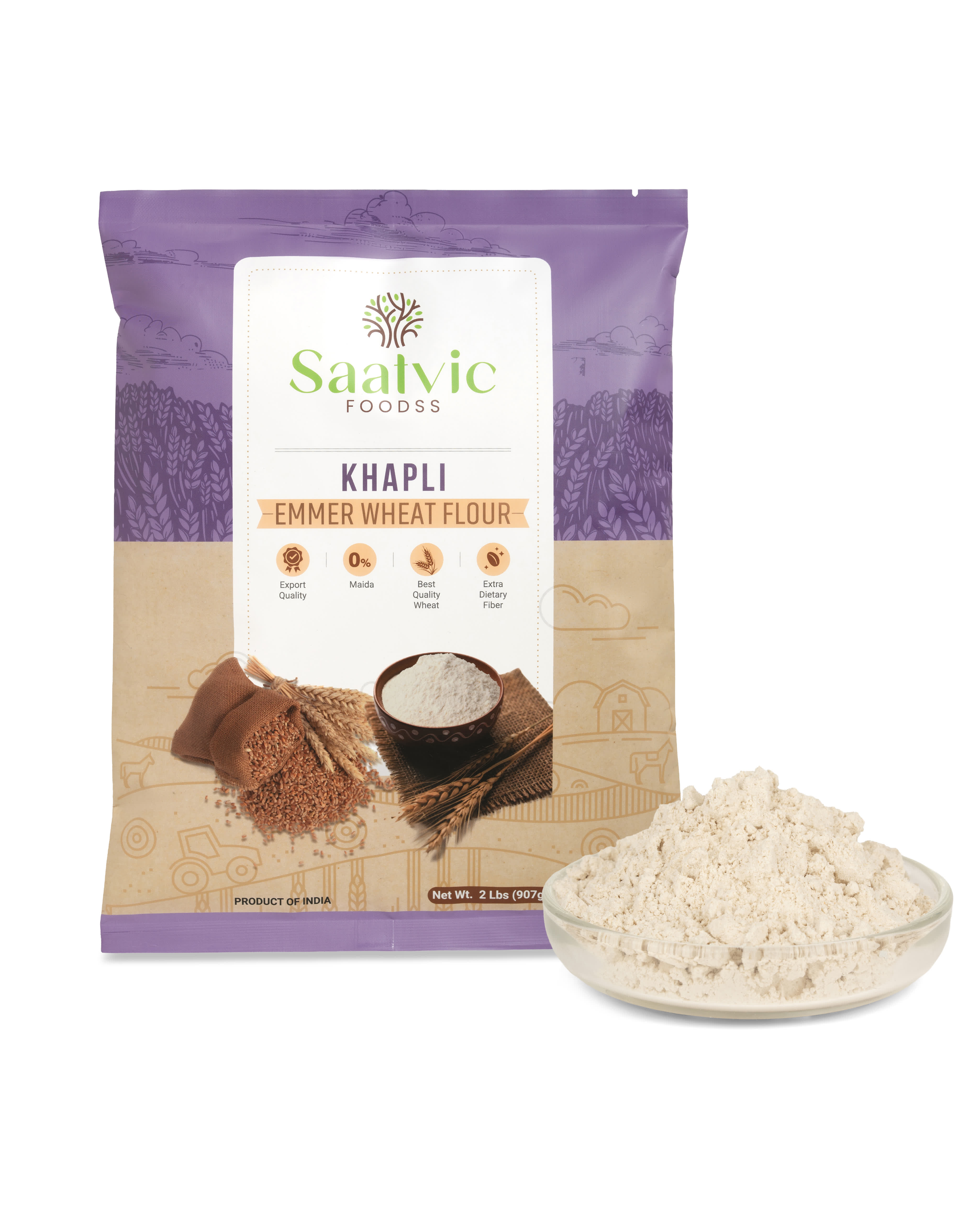 Khapli Wheat Aata - 3